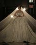 لباس عروس جدید عربی کارشده